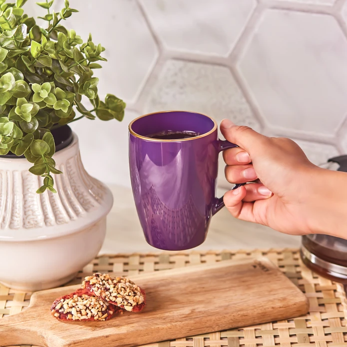 Karaca Retro Bənövşəyi Fincan